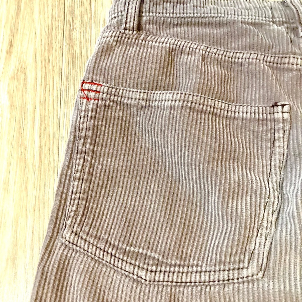BDG Wide Leg Corduroy Pants in Mauve Brown - Picture 6 of 7